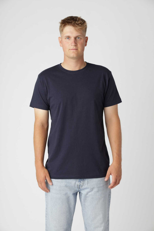 Basic T-shirt, Blå Navy