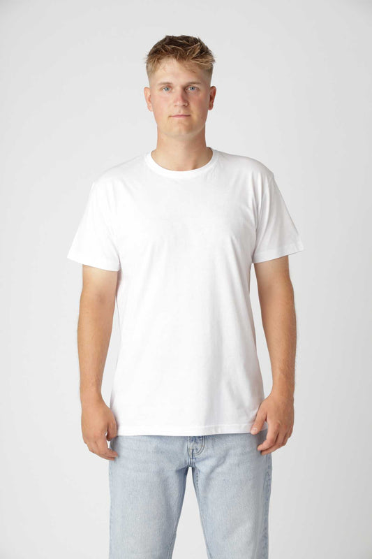 Basic T-shirt, Hvid