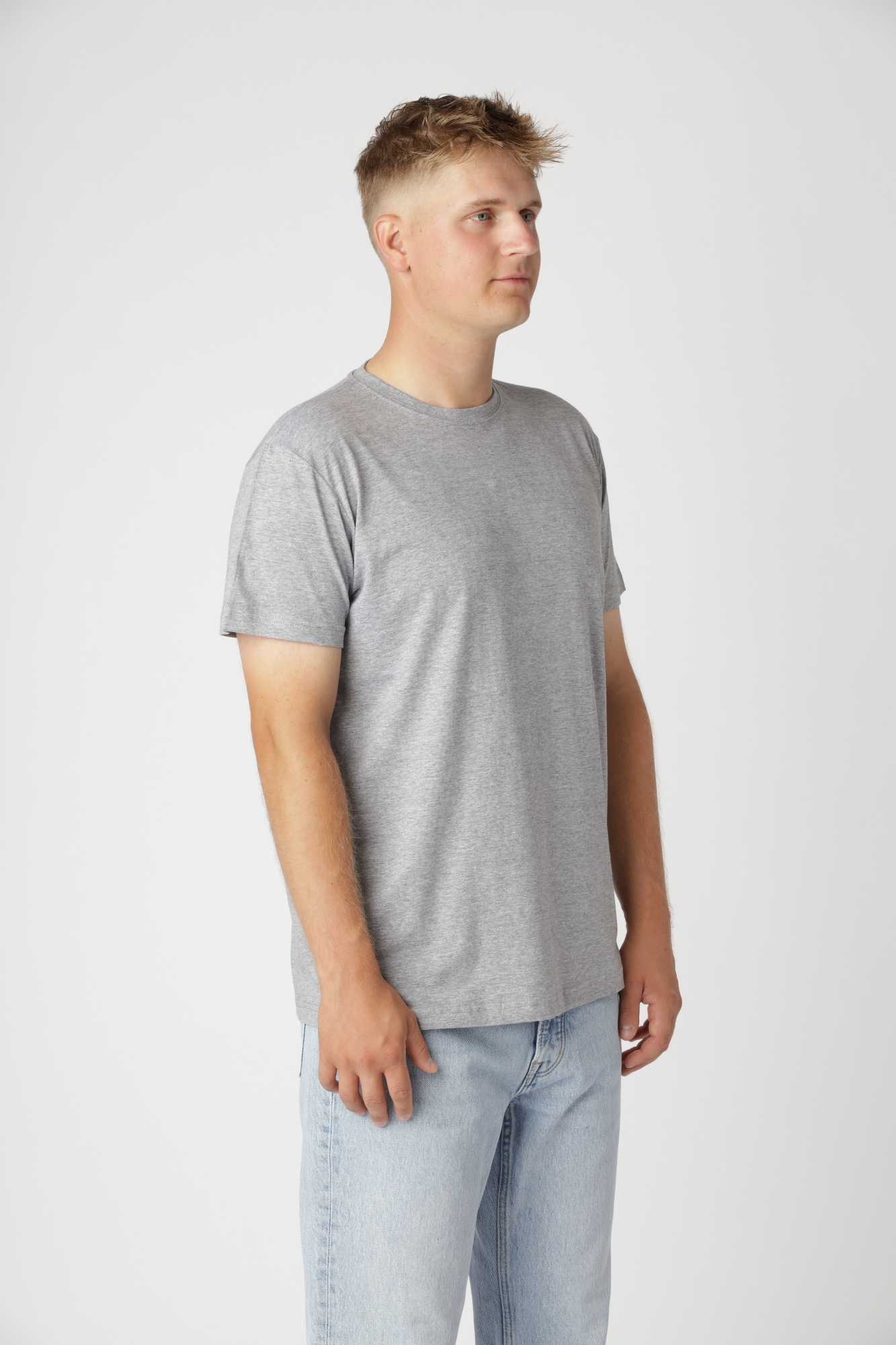 Basic T-shirt, Oxford Grå