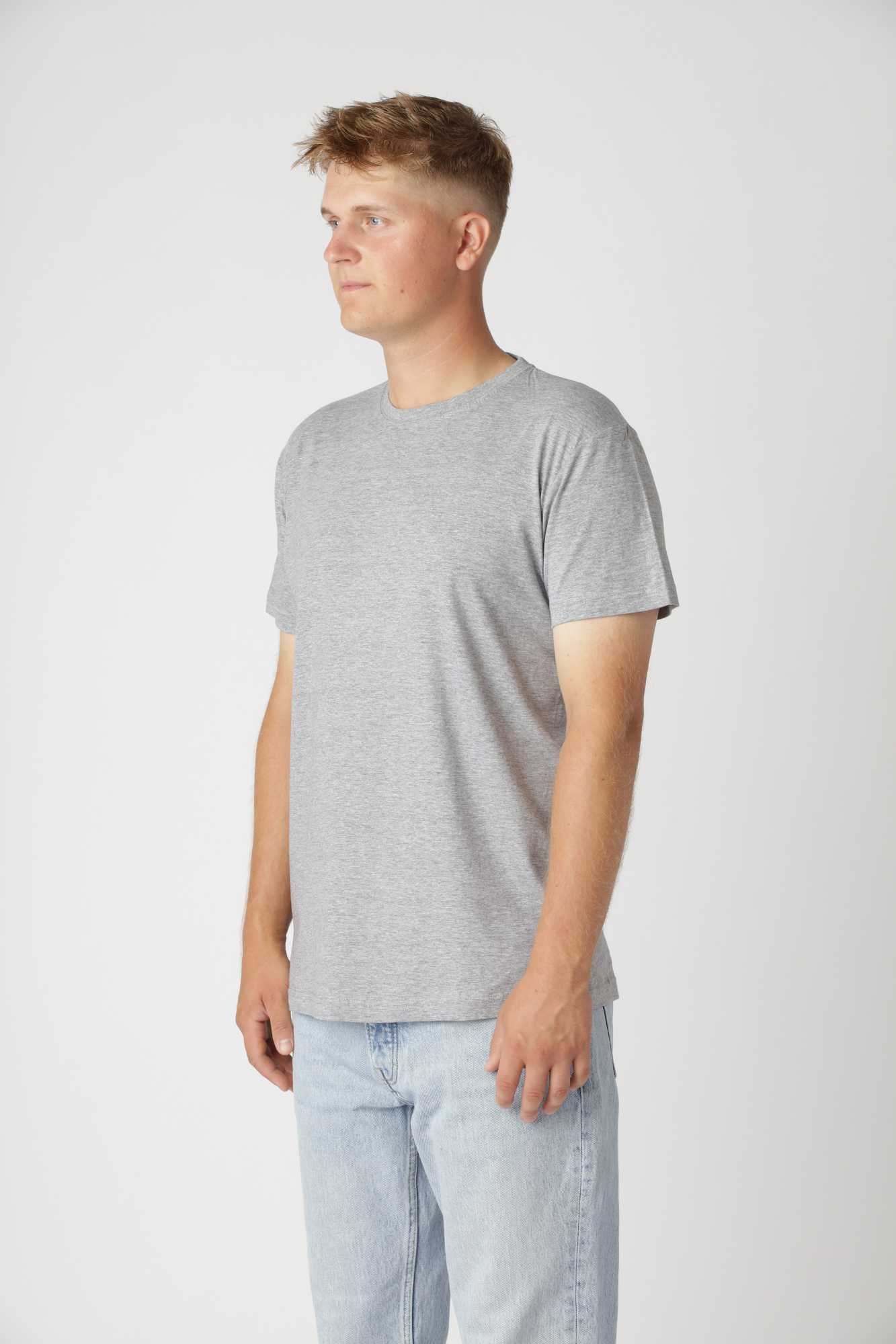 Basic T-shirt, Oxford Grå