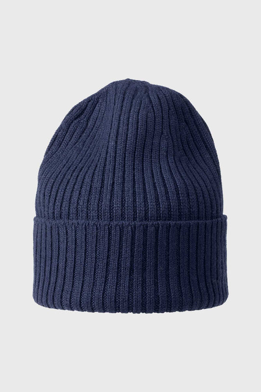 Beanie Merino, Navy