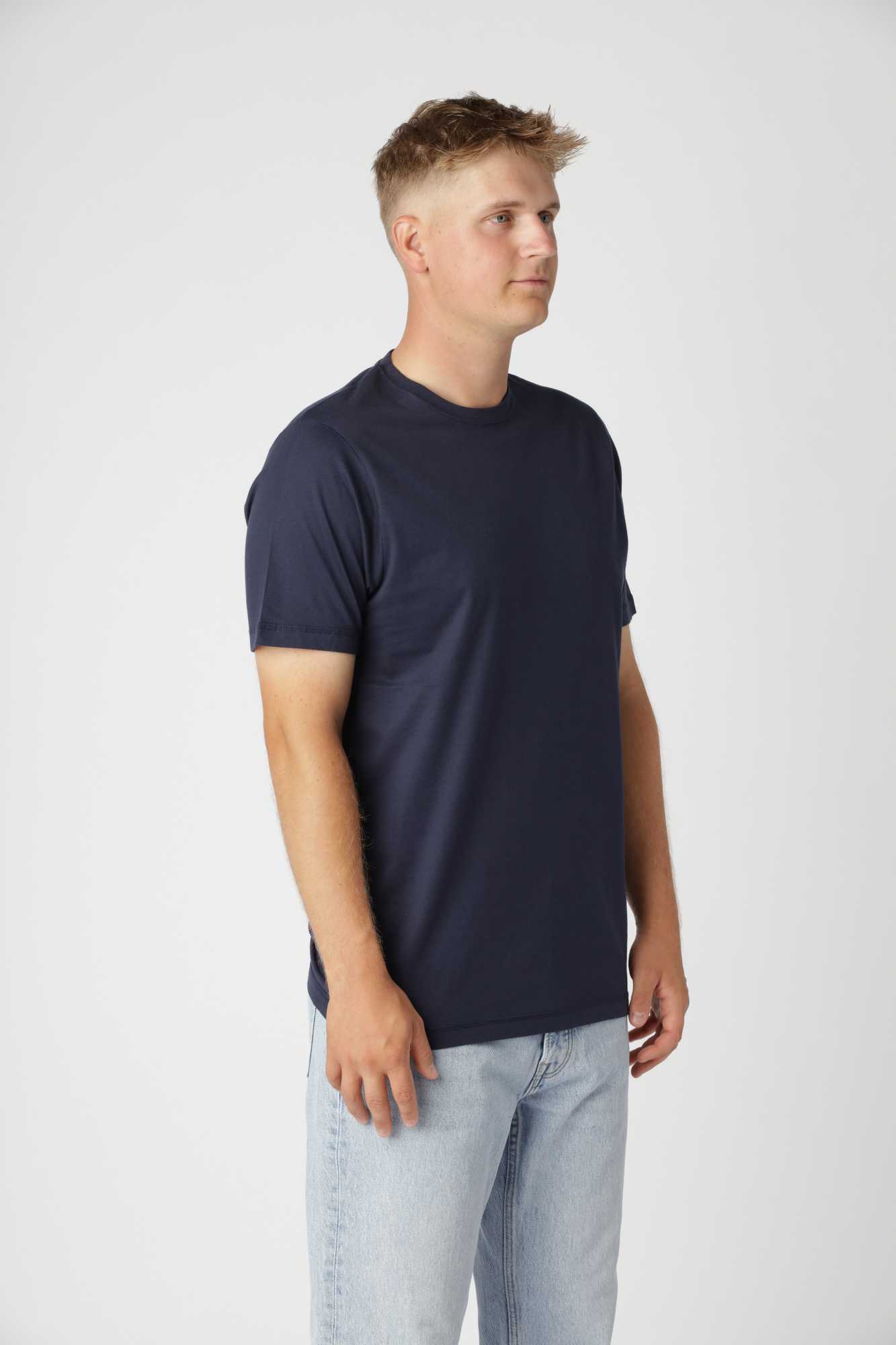 Classic T-shirt, Blå Navy