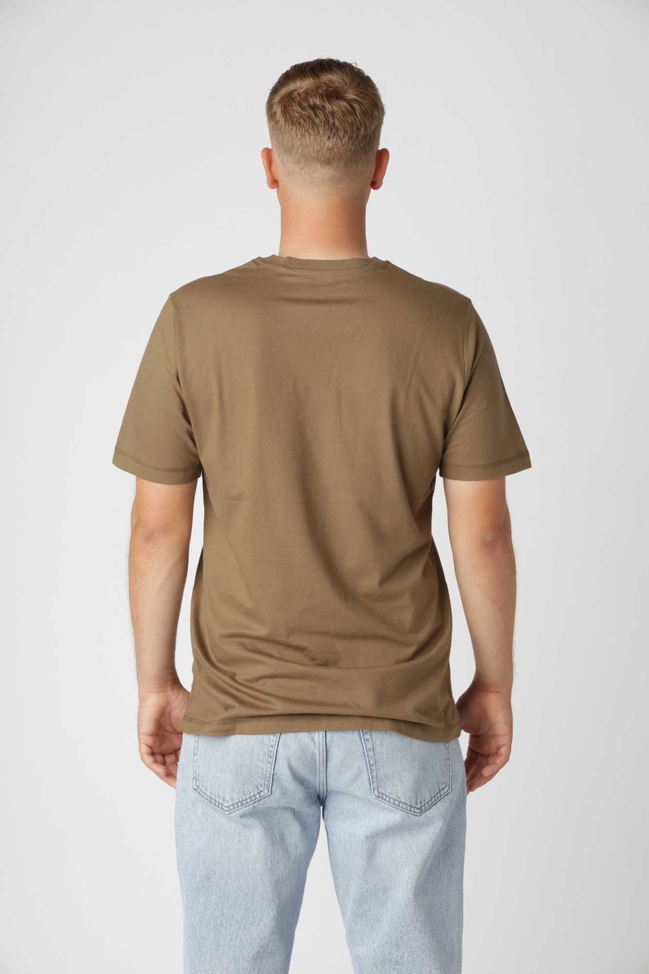 Classic V-hals T-shirt, Army