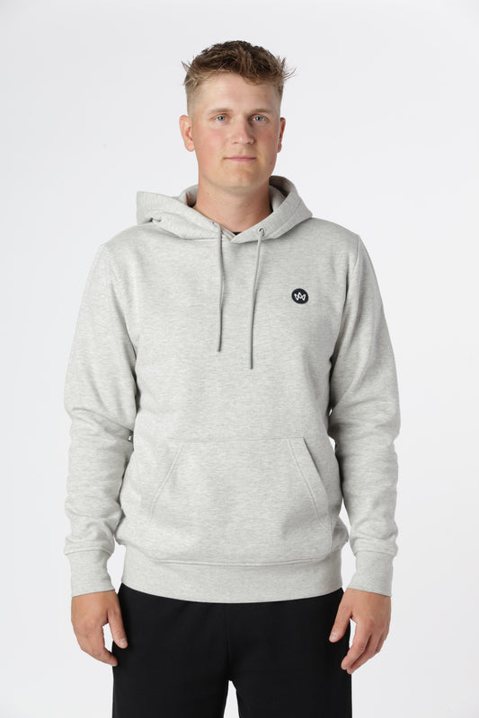 Hoodie Lars, Lt Grey Mix