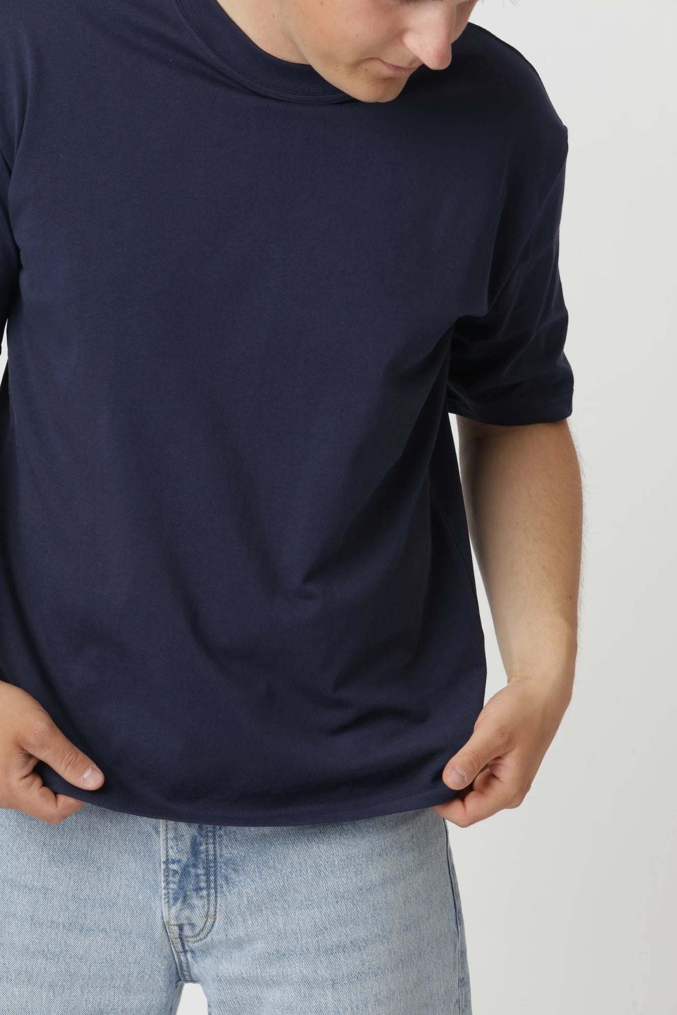 Premium Boxfit T-shirt, Navy