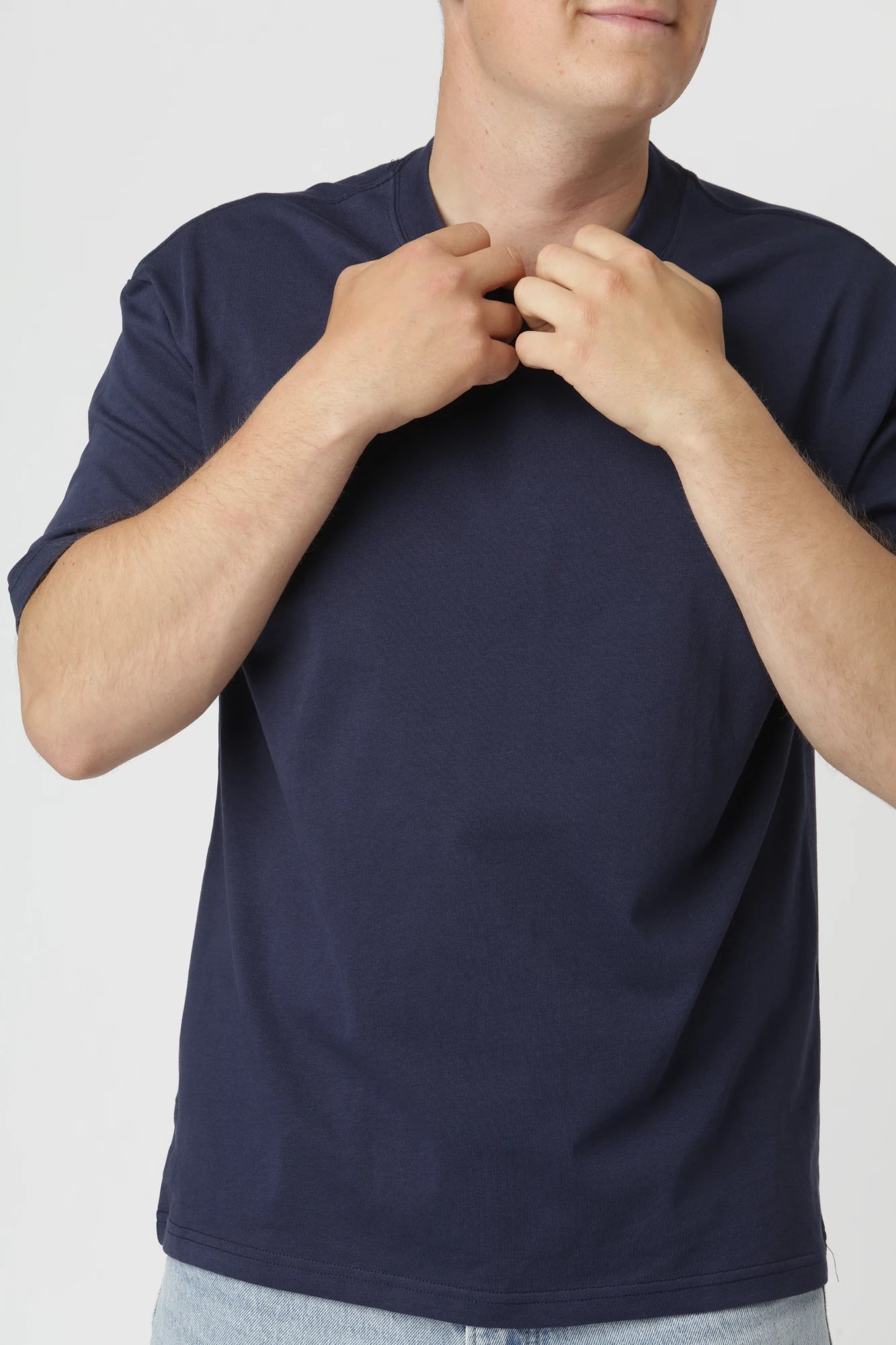 Premium Boxfit T-shirt, Navy