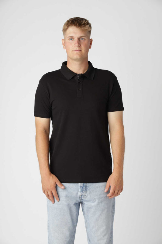 Premium Polo Shirt, sort