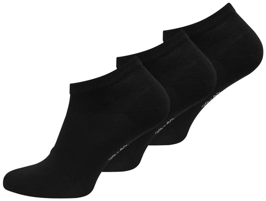 Bambu-ankelstrumpor, 3-pack, Svarta