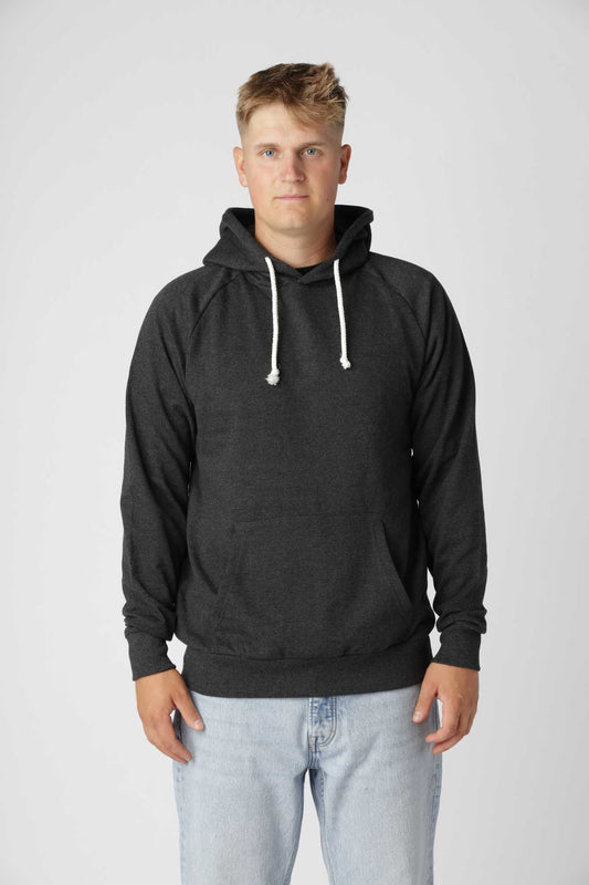 Basic Hoodie, Antracit Grå