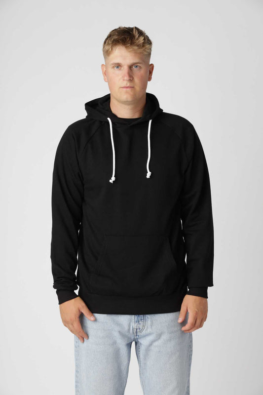 Basic Hoodie, Sort