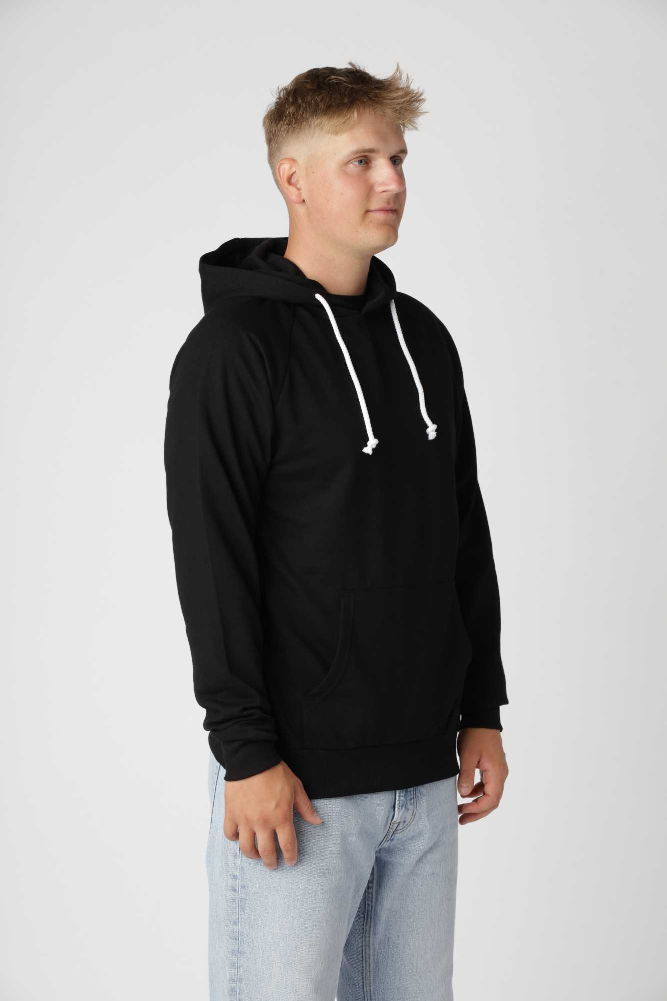 Basic Hoodie, Sort