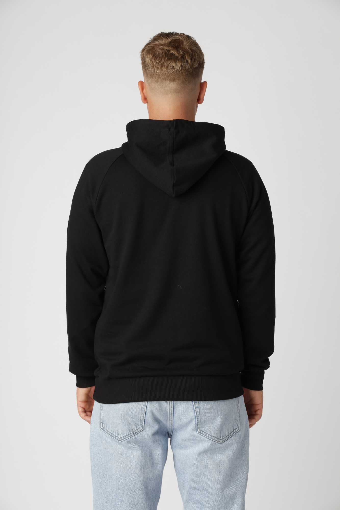 Basic Hoodie, Sort