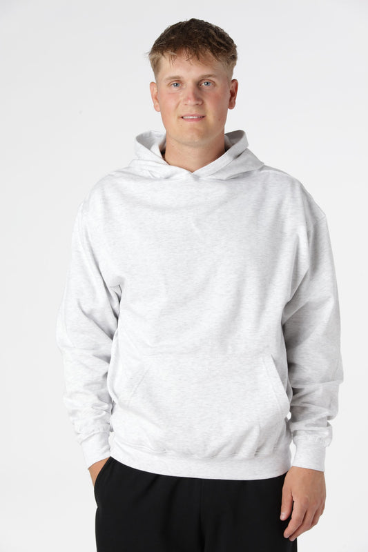 Klassisk Hoodie, Grå