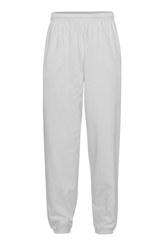 Klassiska mjukisbyxor i regular fit, vita