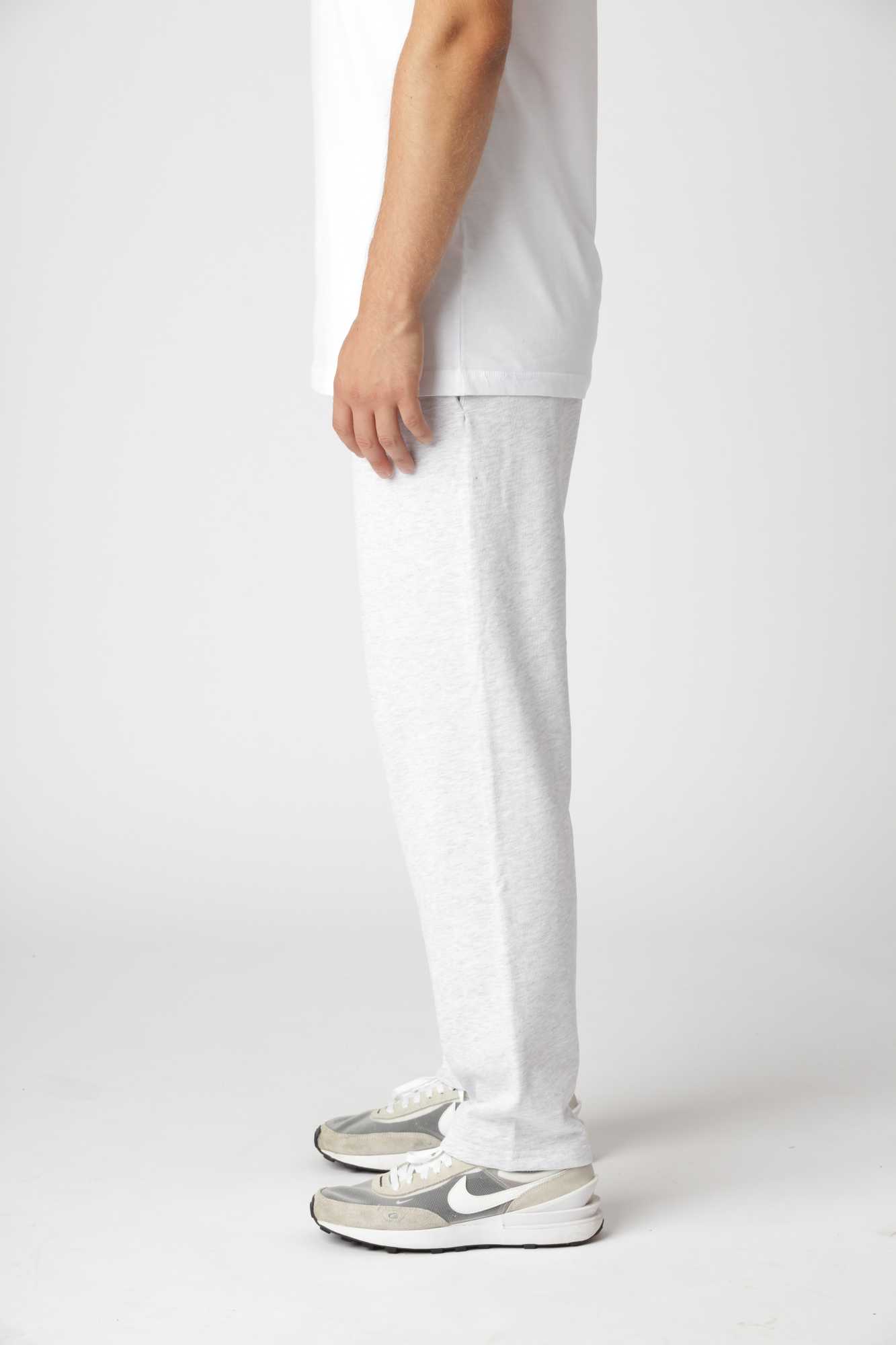 Classic Straight Sweatpants, Grå