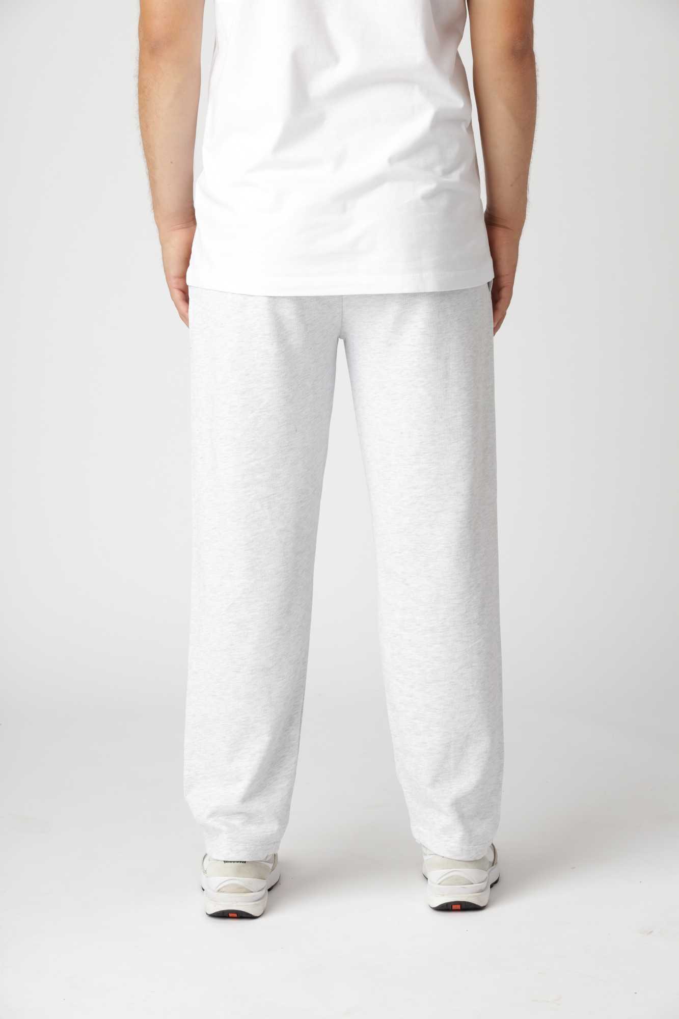 Classic Straight Sweatpants, Grå