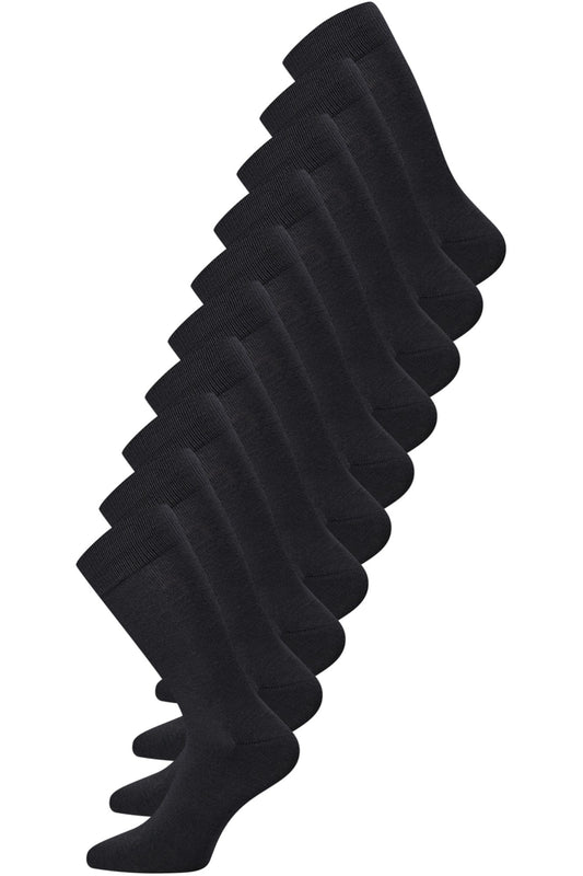 Bambusockor 10-pack – Claudio, Mörkgrå