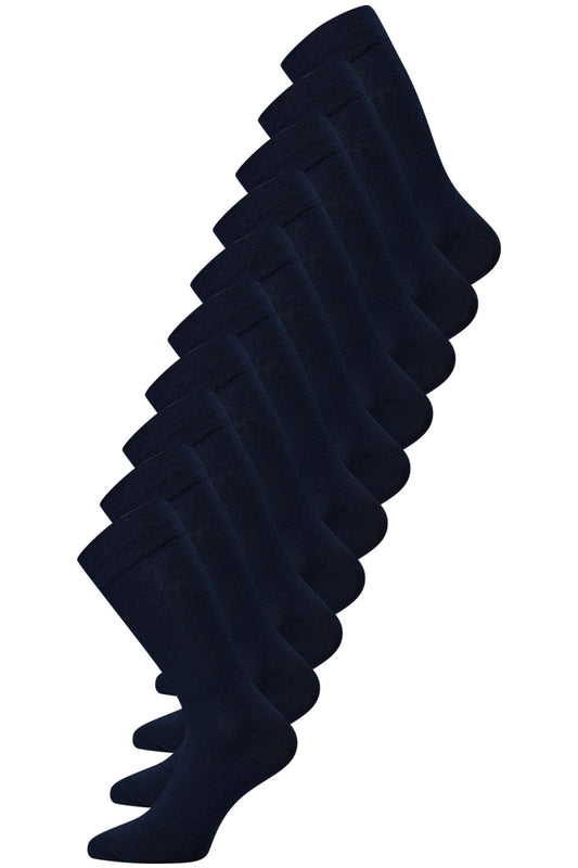 Bambusockor 10-pack – Claudio, Marinblå