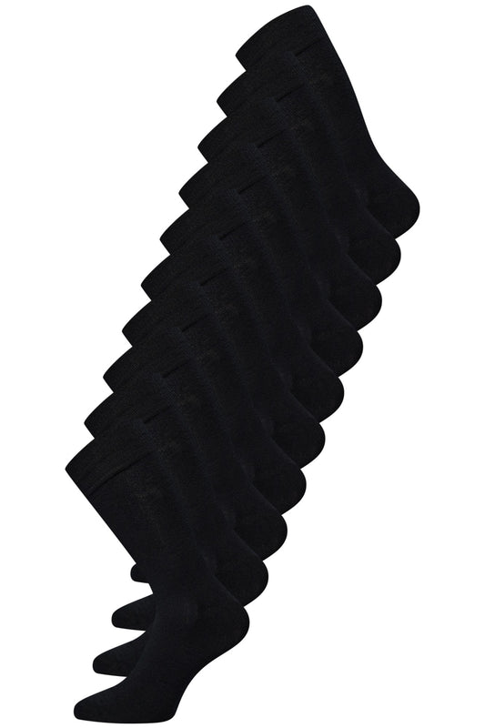 Bambusockor 10-pack – Claudio, Svart